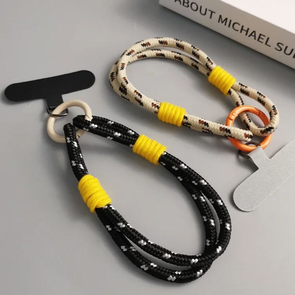 Men Accessories For Wrist - Portable Nylon Phone Lanyard Candy Colors