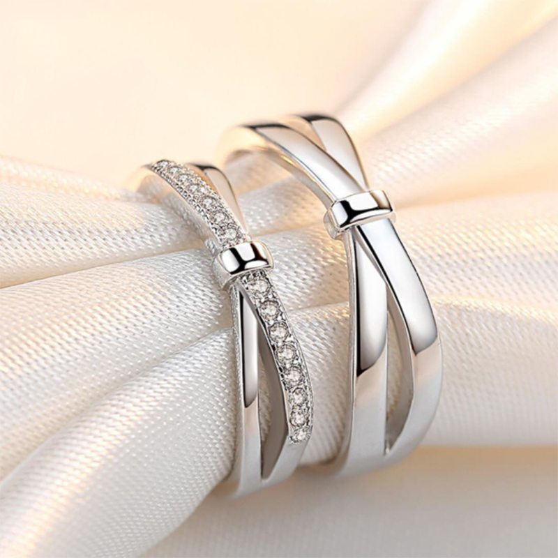 Men'S Accessories Hand Bands - Lãng Mạn Nơ Nhẫn Đôi Nhẫn