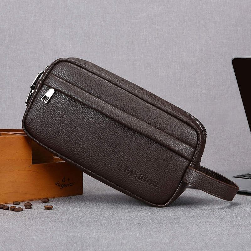 Men Accessories For Wrist - Vintage Men Hand Clutch Bag Large