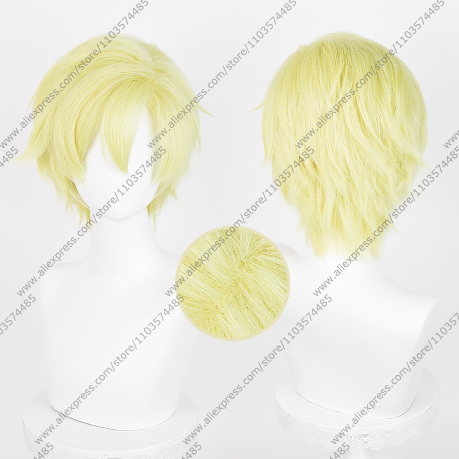 Tamaki Suoh Cosplay Wig 30cm S - đánh giá và giá Men'S Yellow Accessories