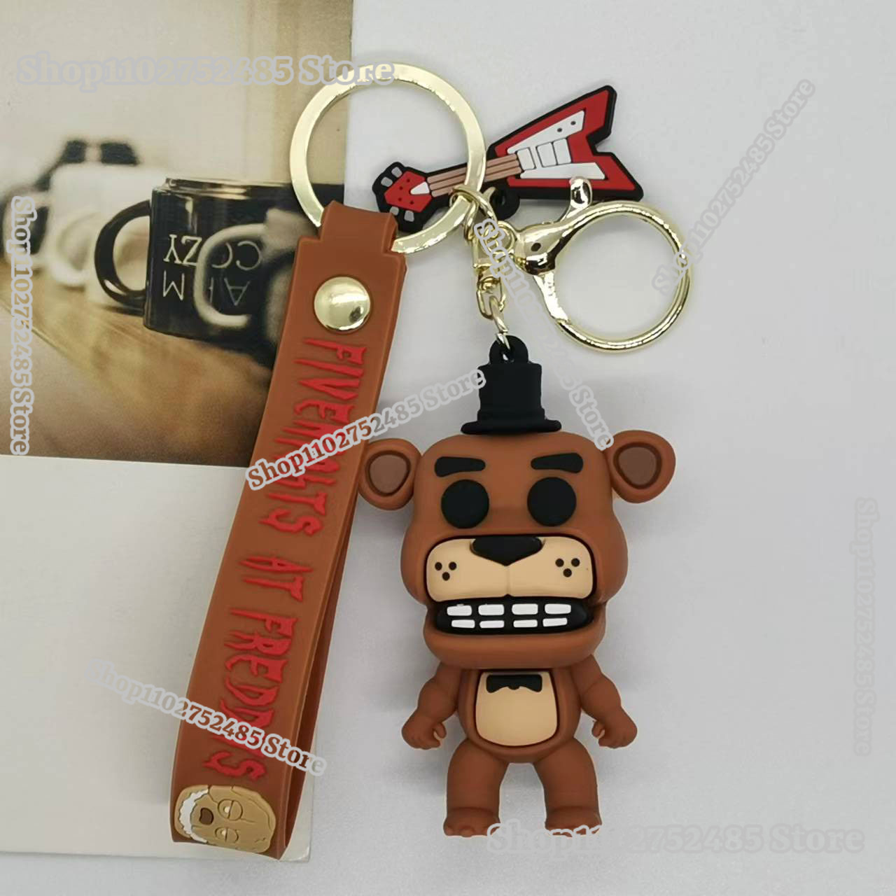5pcs Cartoon Anime FNAF Figure - đánh giá và giá Young Men'S Accessories