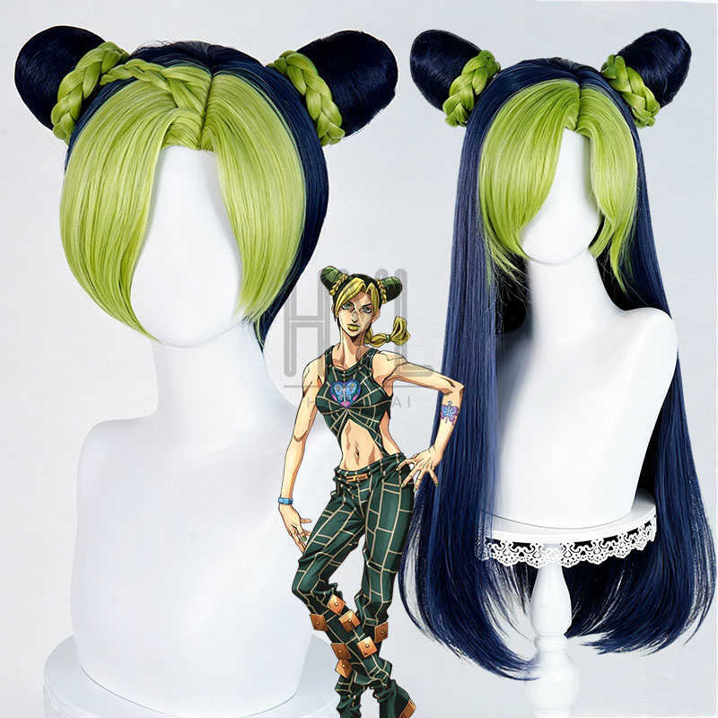 Anime JOJO Jolyne Cujoh Cospla - đánh giá và giá Men'S Yellow Accessories