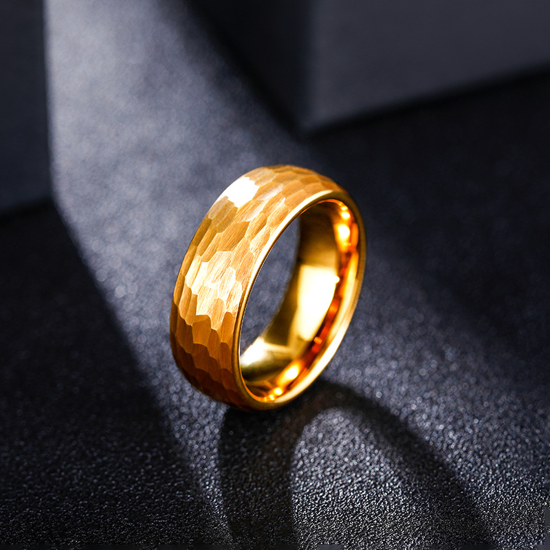 Hammered Multi-faceted Titaniu - đánh giá và giá Men Accessories For Wedding