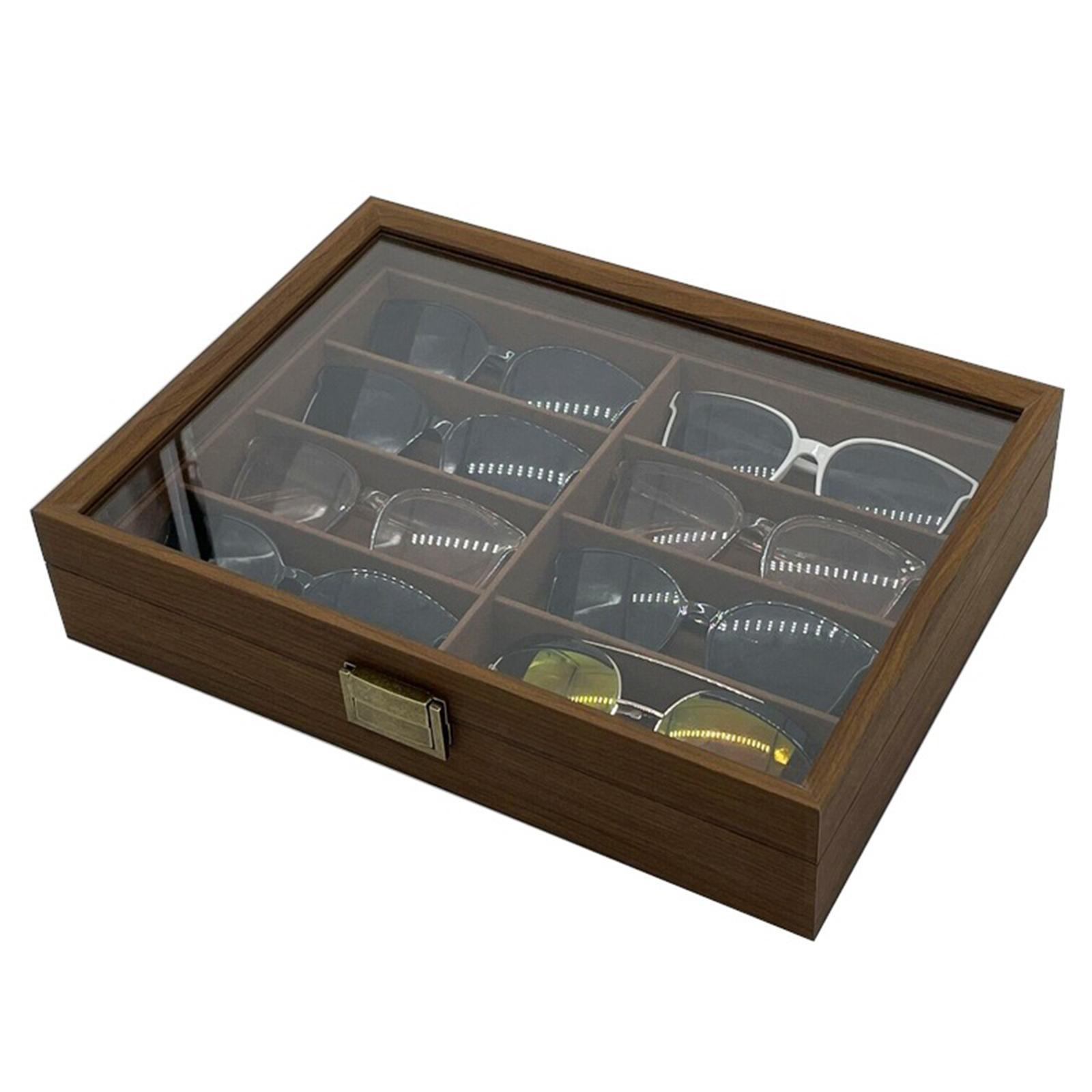 Wooden Sunglasses Organizer Bo - đánh giá và giá Men Accessories Drawer