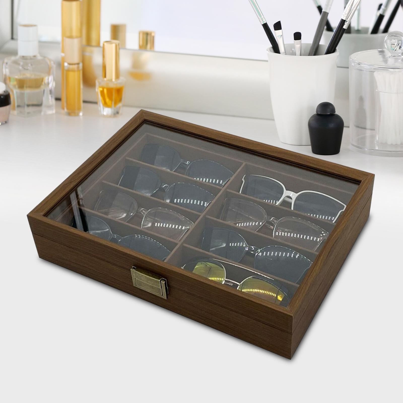 Wooden Sunglasses Organizer Bo - đánh giá và giá Men Accessories Drawer
