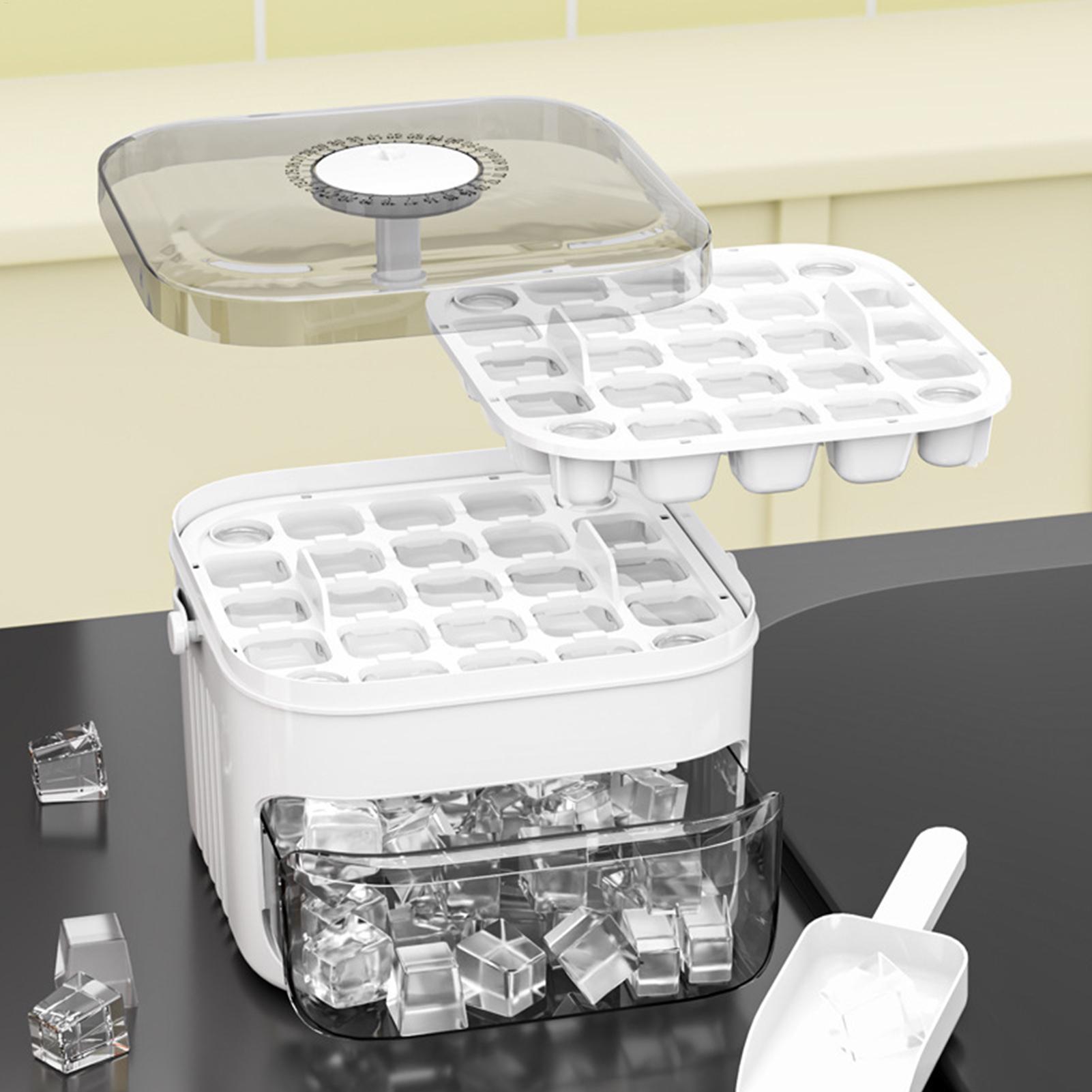 Compact Double Layer Ice Cube  - đánh giá và giá Men Accessories Drawer