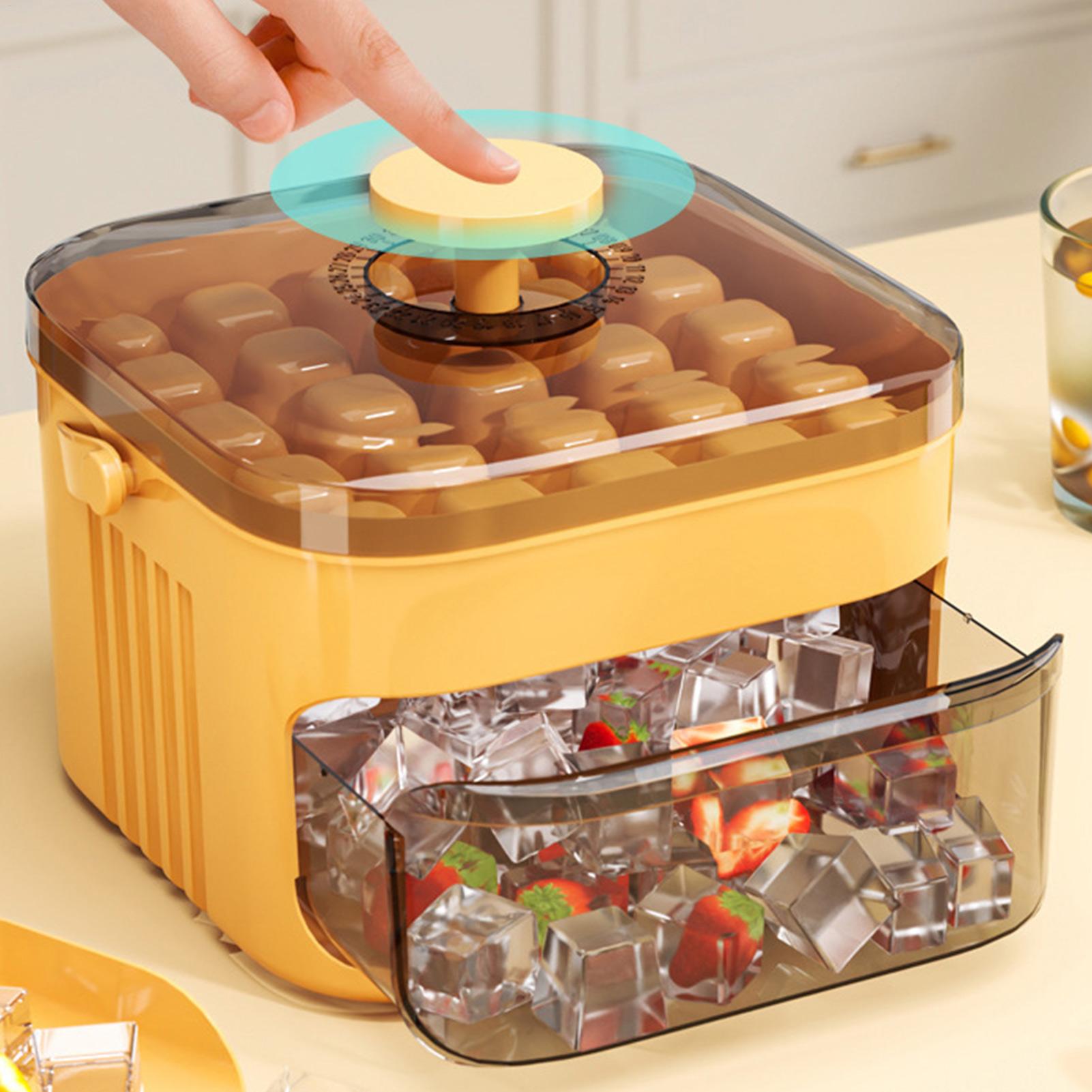 Compact Double Layer Ice Cube  - đánh giá và giá Men Accessories Drawer