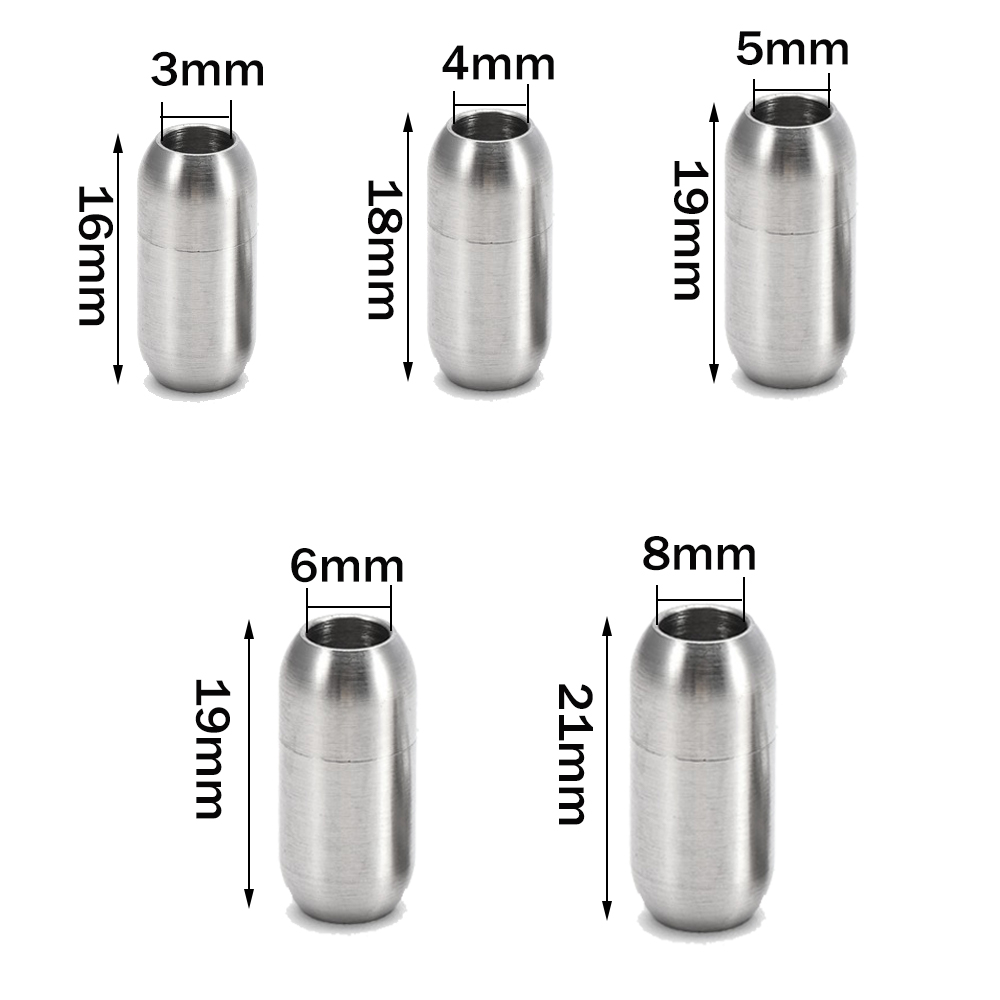 2pcs Stainless Steel Magnetic  - đánh giá và giá Young Men'S Accessories