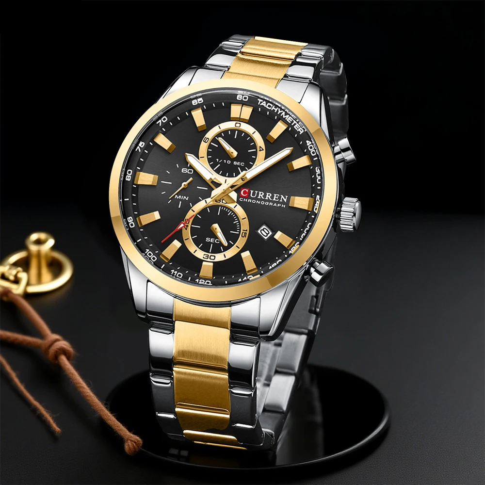 CURREN Casual Quartz Chrono Sp - đánh giá và giá Young Men'S Accessories