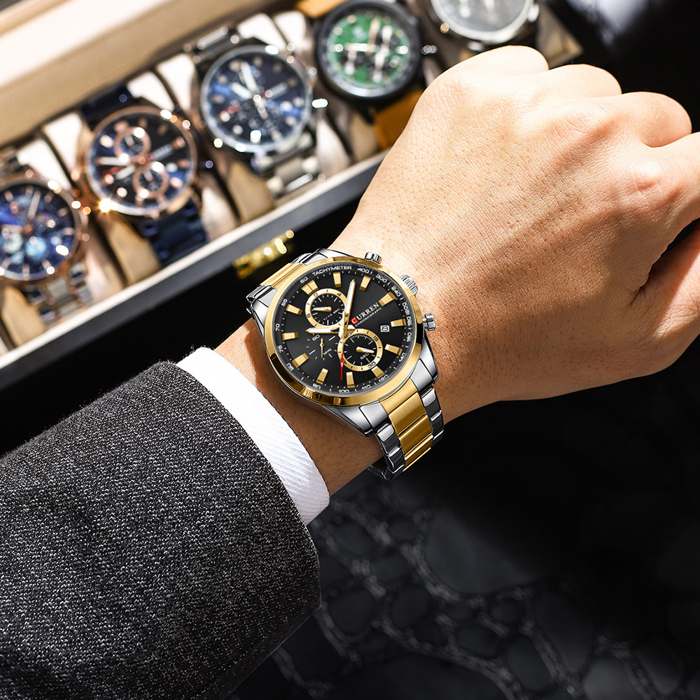 CURREN Casual Quartz Chrono Sp - đánh giá và giá Young Men'S Accessories