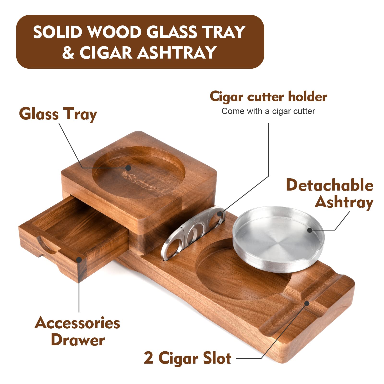 Great Cigar Accessories for Me - đánh giá và giá Men Accessories Drawer