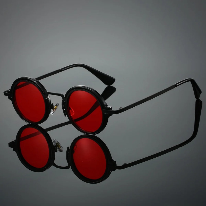 New Retro Metal Round Frame Su - đánh giá và giá Quality Men'S Accessories