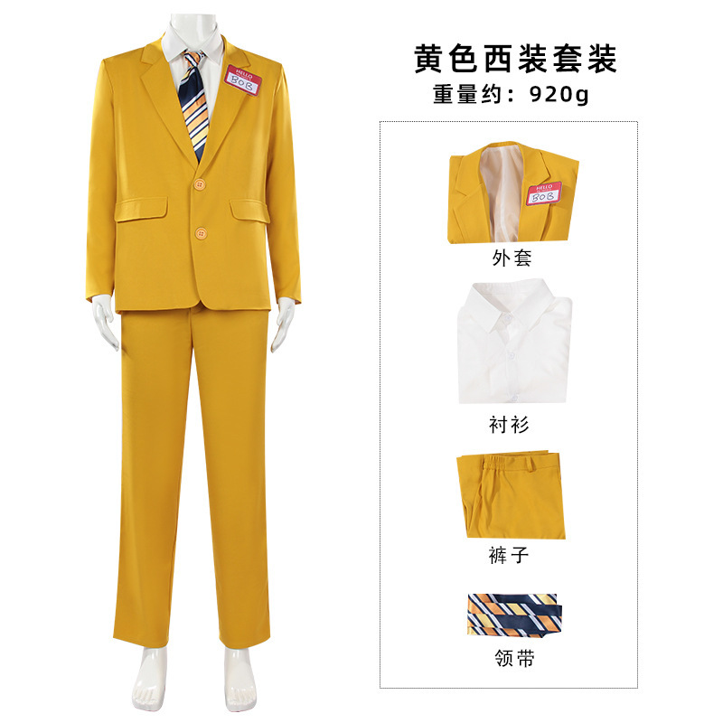 Men Horror Theme Yellow Suit S - đánh giá và giá Men'S Yellow Accessories