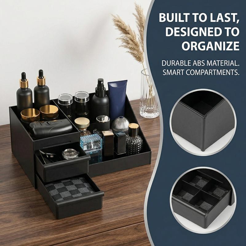 3-in-1 Men’s Perfume Organizer - đánh giá và giá Men Accessories Drawer