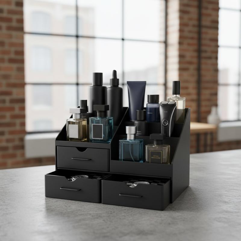 3-in-1 Men’s Perfume Organizer - đánh giá và giá Men Accessories Drawer